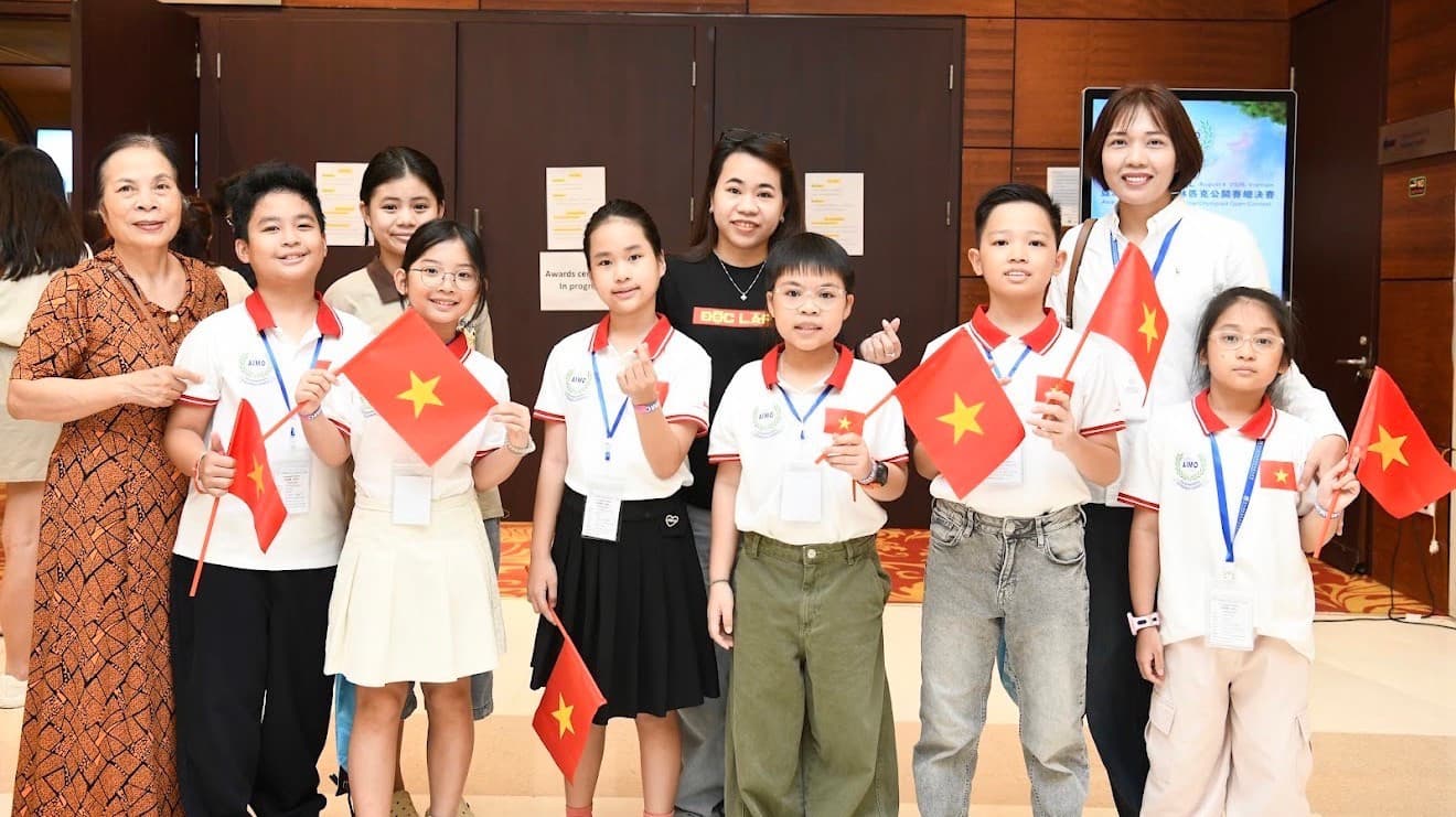 Chuyện về thí sinh 2 lần liên tiếp giành Huy chương Vàng AIMO Quốc tế